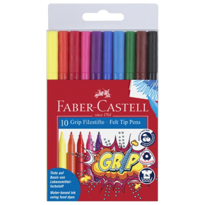 Faber-Castell tusser Grip 10 kpl