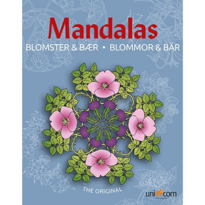 Faber-Castell Mandala -kukkia ja -marjoja