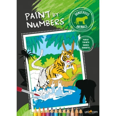 Faber-Castell Paint numeroin Dangerous Animals