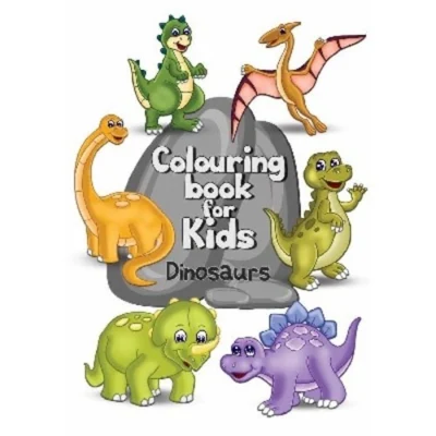 Värityskirja A4 Kids Dinosaurs, 16 sivua