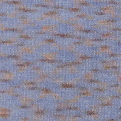 74 Sininen/beige/ruskea
