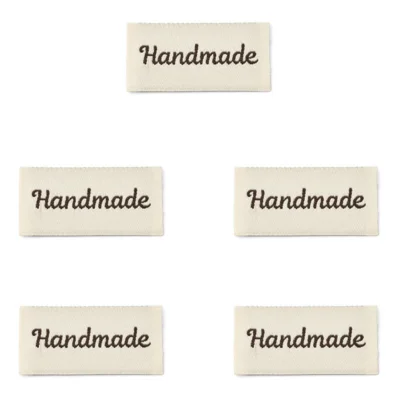 LindeHobby Handmade -tunniste (4 cm x 2 cm)