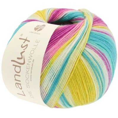 113 Sitruksen keltainen/Vaalea petroli/Fuksia/Orkidea/Ecru