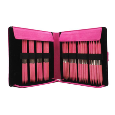 LYKKE Sukkapuikkosetti Blush, Fuksia, 15 cm (4.00-9.00 mm)