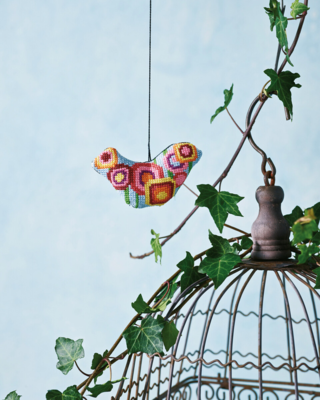 Kirjontapaketti Rengas 10 x 6 cm