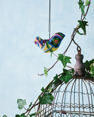 Kirjontasetti nauha 10 x 6 cm