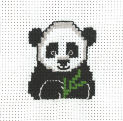 Kirjontasarja MFK Panda 8 x 8 cm