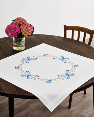 Kirjontapakkaus Perhoset XXX 80 x 80 cm