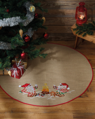 Kirjontapaketti Kahvitauko Ø 100 cm